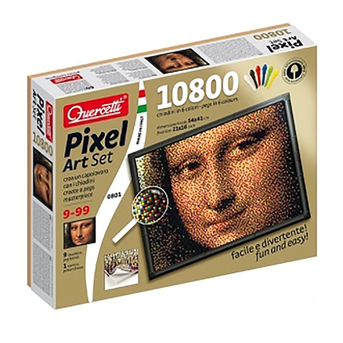 Amazon.co.jp: ケルチェッティ (Quercetti) ピクセルアート モナ・リザ